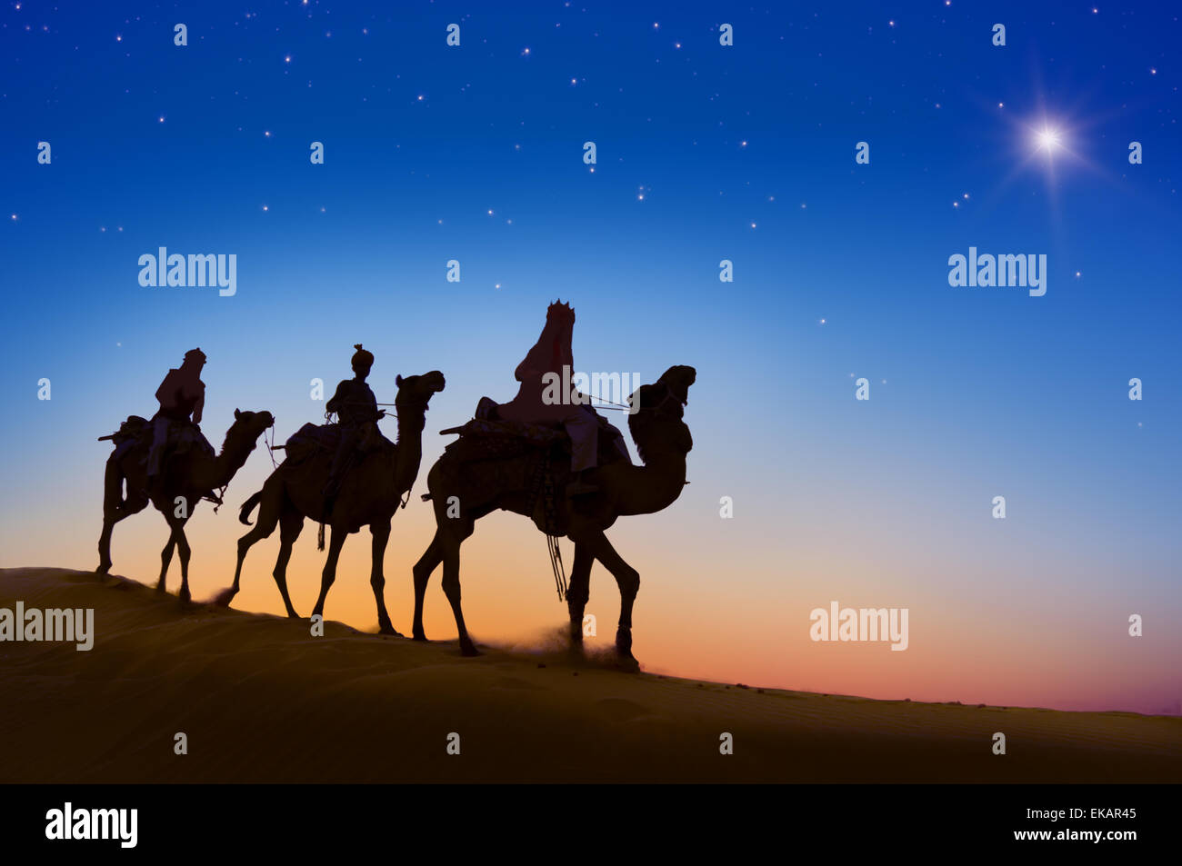 Three Wise Men Stockfoto