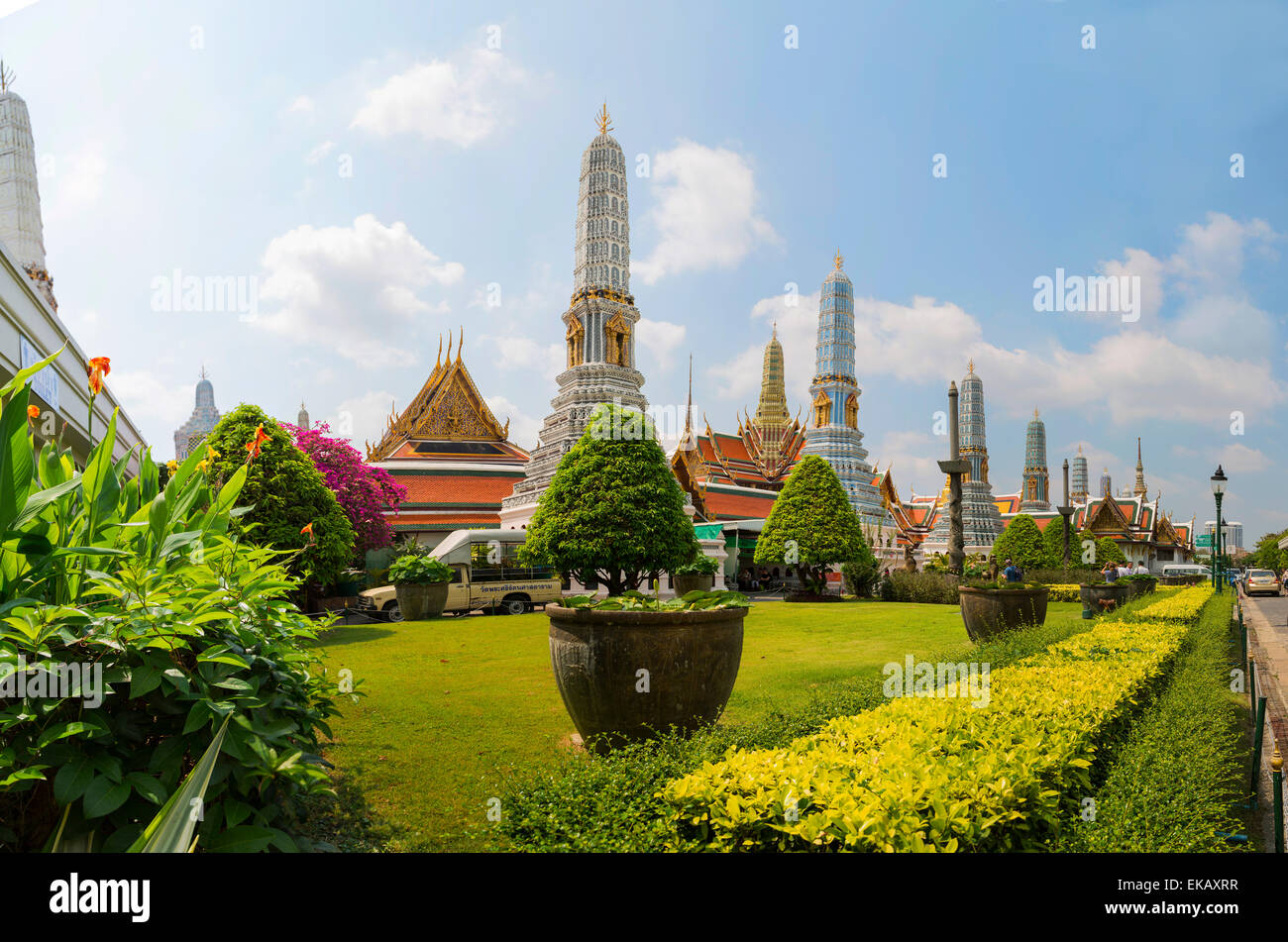 Royal Thai-Tempel im Grand Palace, Bangkok, Thailand. Stockfoto