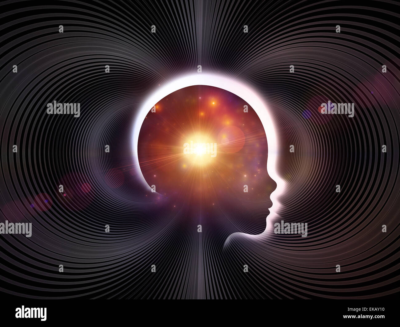Raster des Intelligent Design Stockfoto