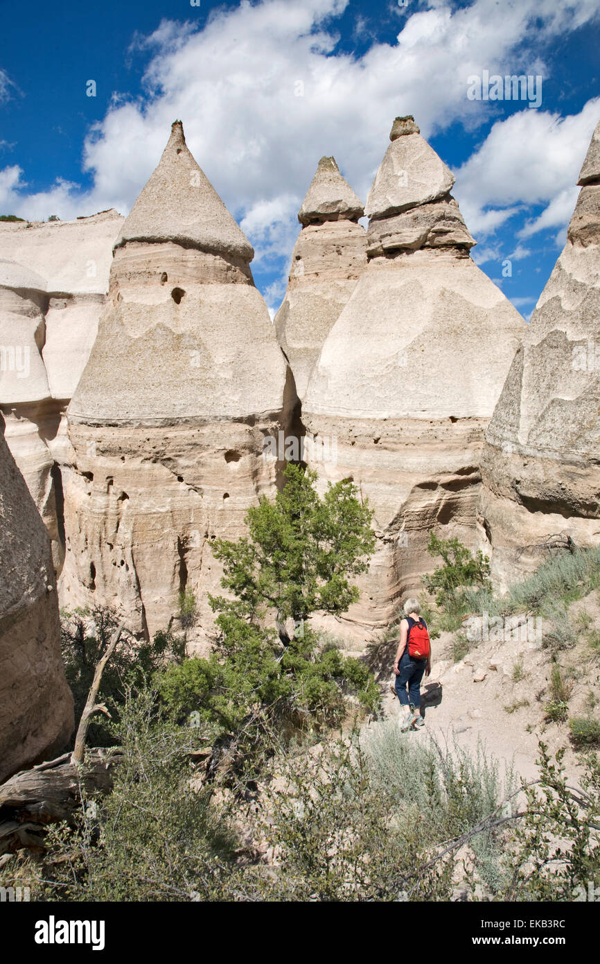 Zelt Rocks Nationalmonument. Stockfoto