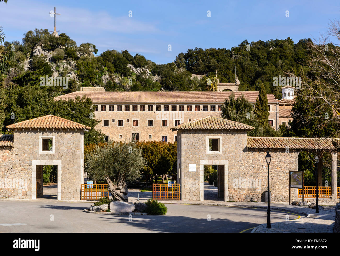 Heiligtum von Lluc, Mallorca, Balearen, Spanien Stockfoto