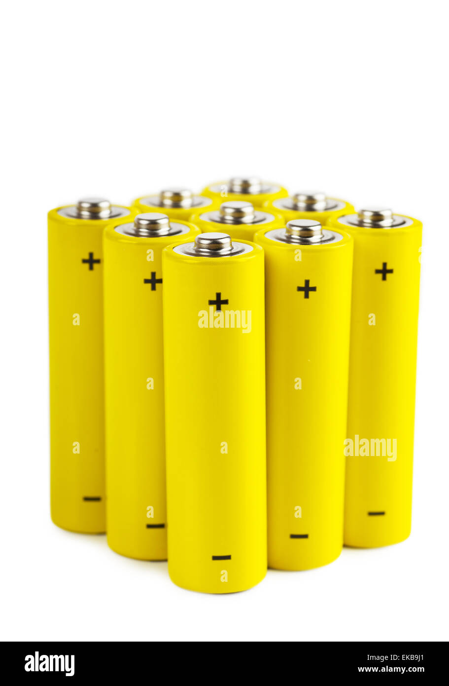 Batterien Stockfoto