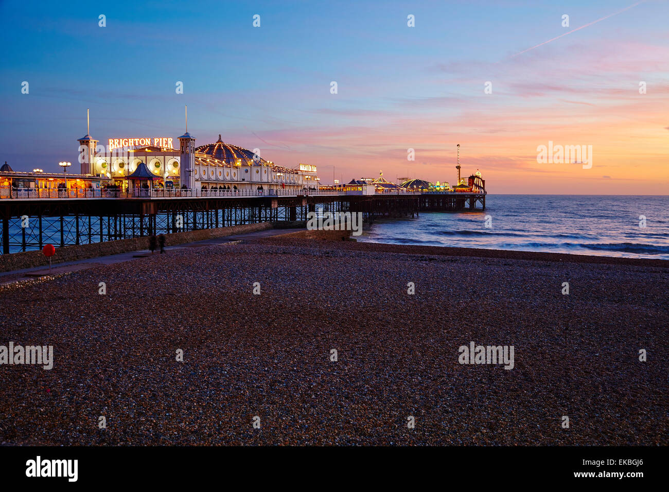 Pier von Brighton, Brighton, Sussex, England, Vereinigtes Königreich, Europa Stockfoto