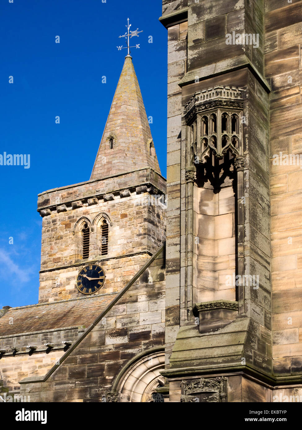 Kirche der Heiligen Dreifaltigkeit aus South Street St Andrews Fife, Schottland Stockfoto