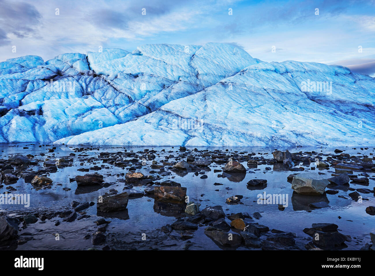 Matanuska Gletscher, Palmer, Alaska, USA Stockfoto