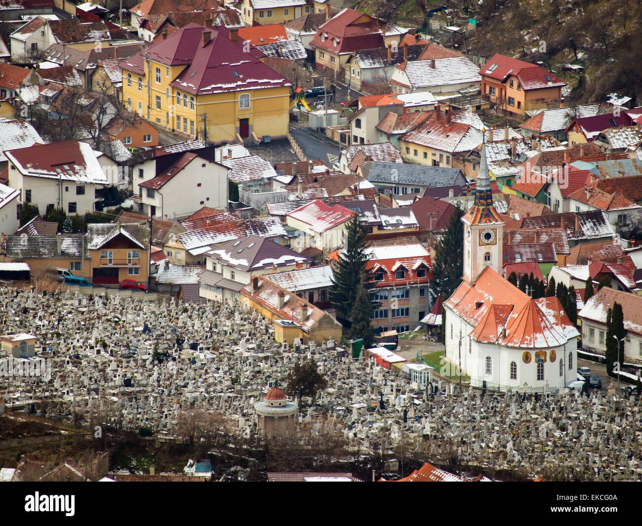 Kirche Sfanta Treime in Brasov, Rumänien Stockfoto