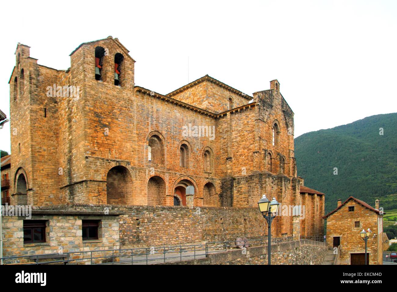San Pedro Siresa romanische Kloster Stockfoto