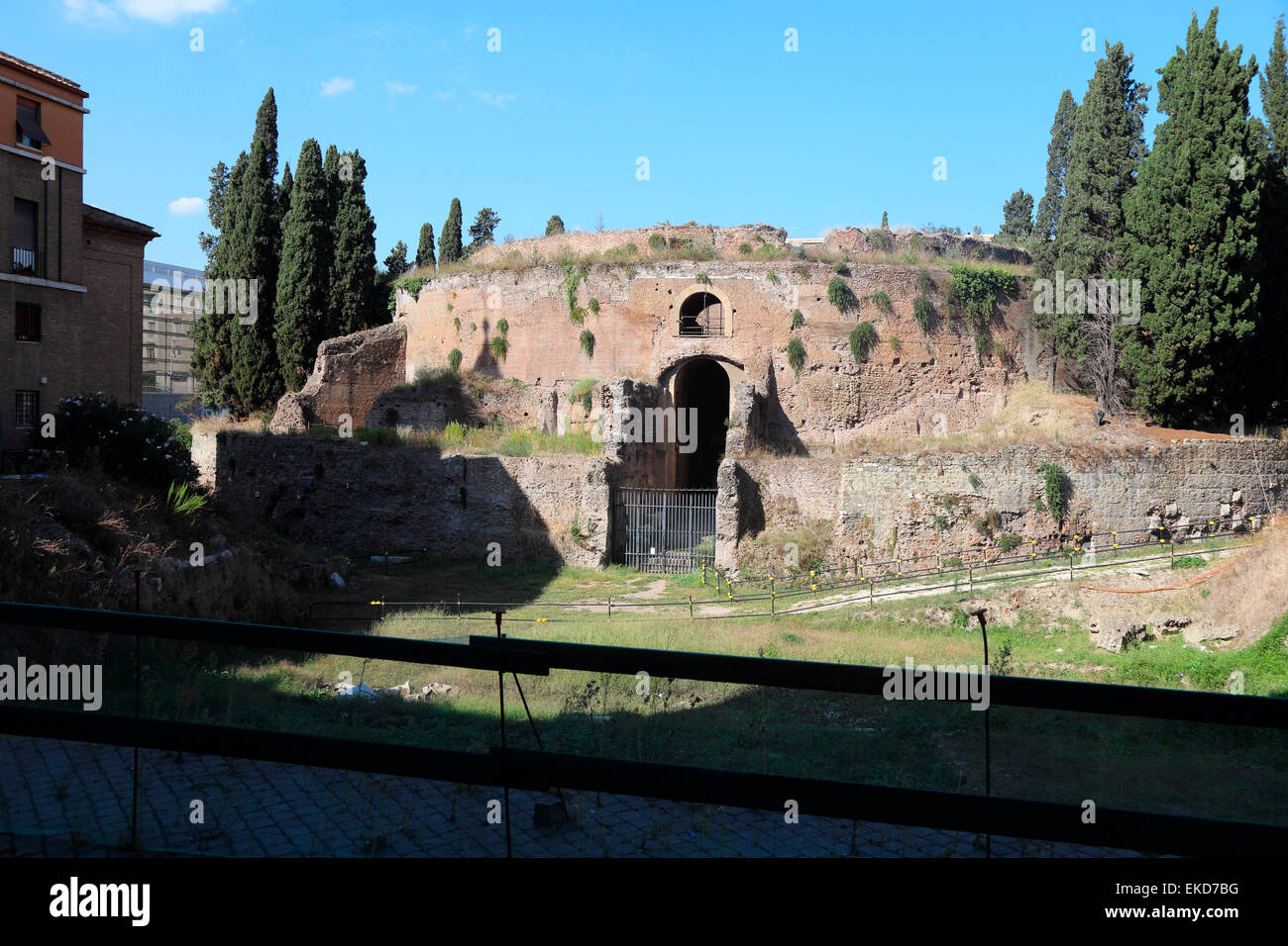 Italien Rom Mausoleo di Augusto Stockfoto