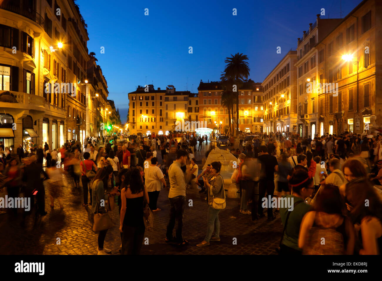 Italien Rom Piazza di Spagna Stockfoto