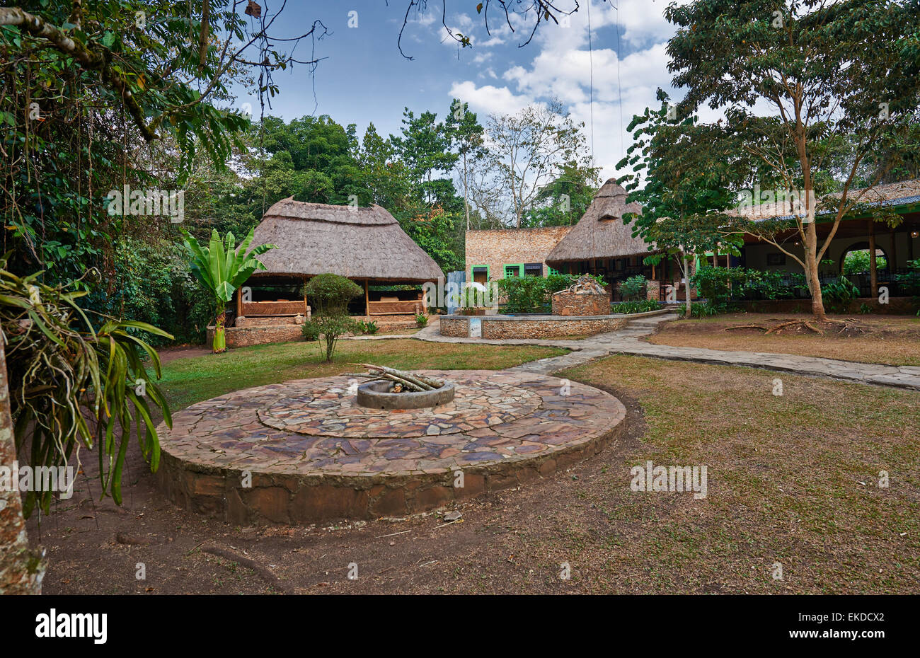 Primate Lodge Kibale, Kibale Nationalpark, Fortal Portal, Uganda, Afrika Stockfoto