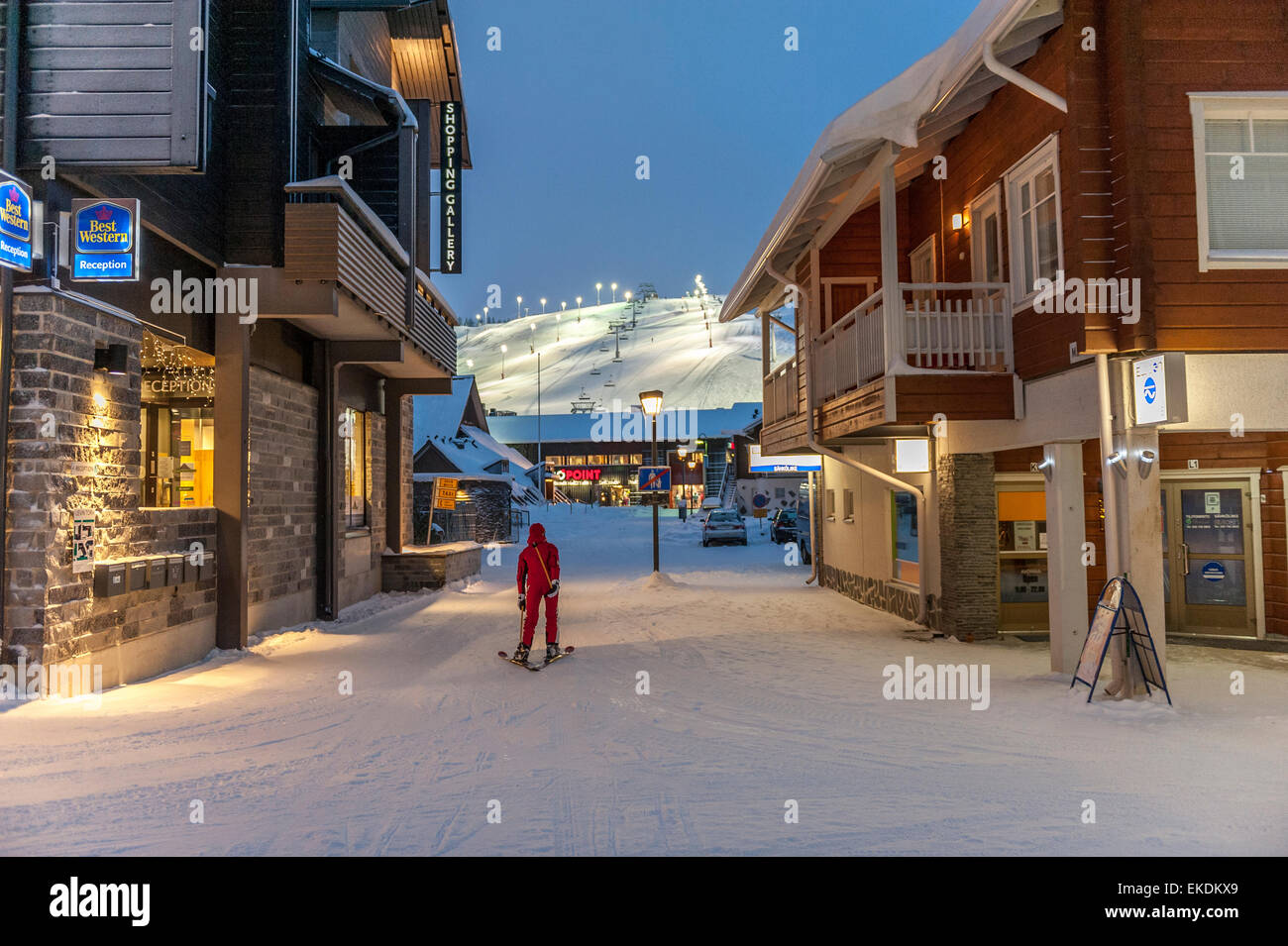 Levi. Lappland. Finnland, Skandinavien Stockfotografie - Alamy