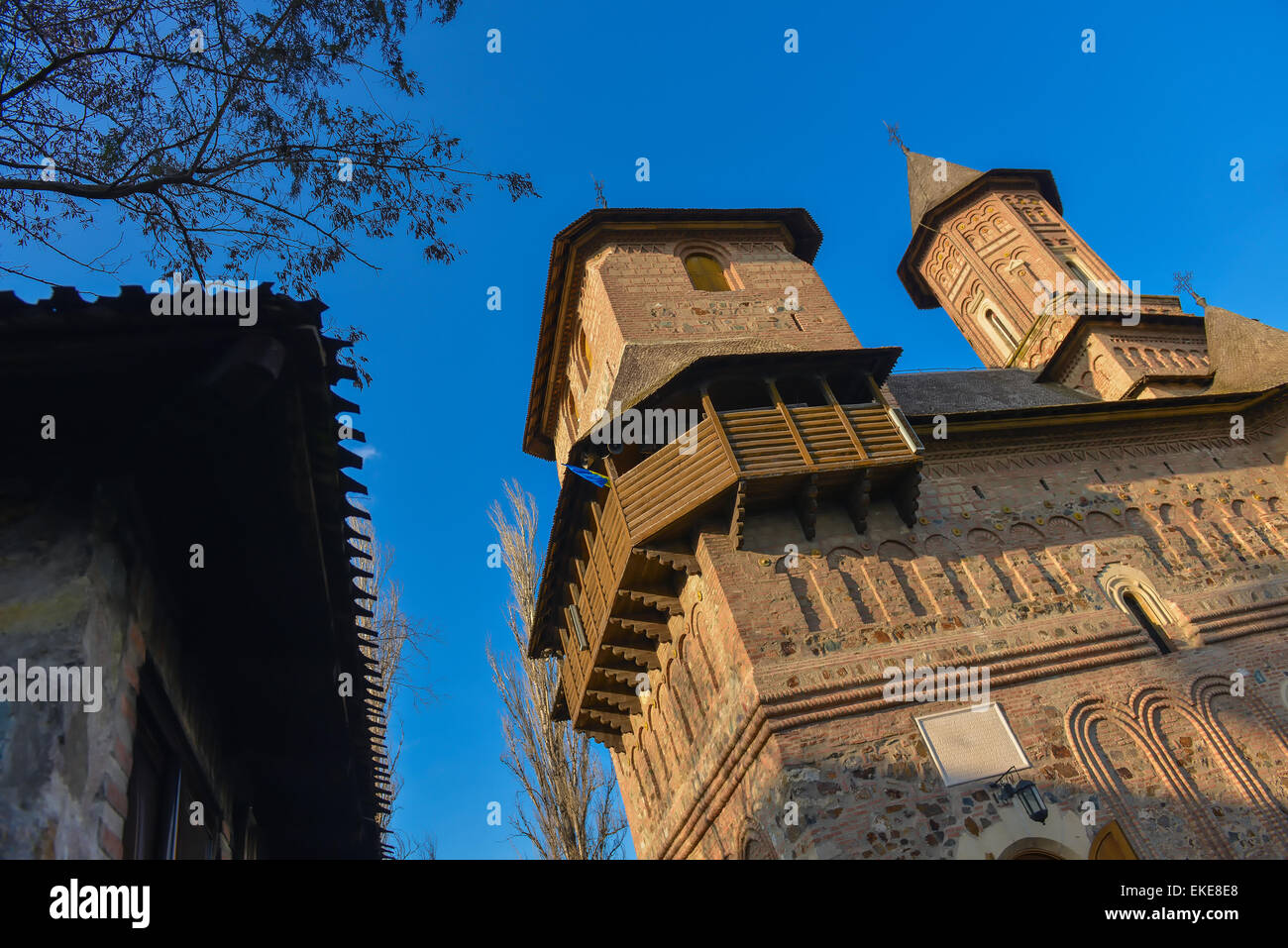 Beeindruckenden alten Kloster Stockfoto
