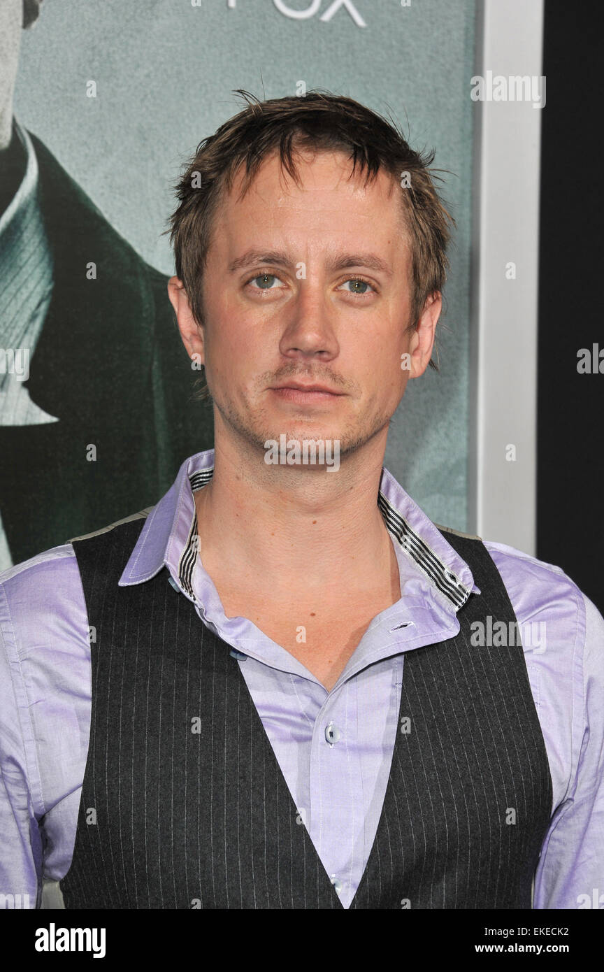 LOS ANGELES, CA - 15. Oktober 2012: Chad Lindberg bei der Los-Angeles-Premiere von "Alex Cross" Cinerama Dome, Hollywood. Stockfoto