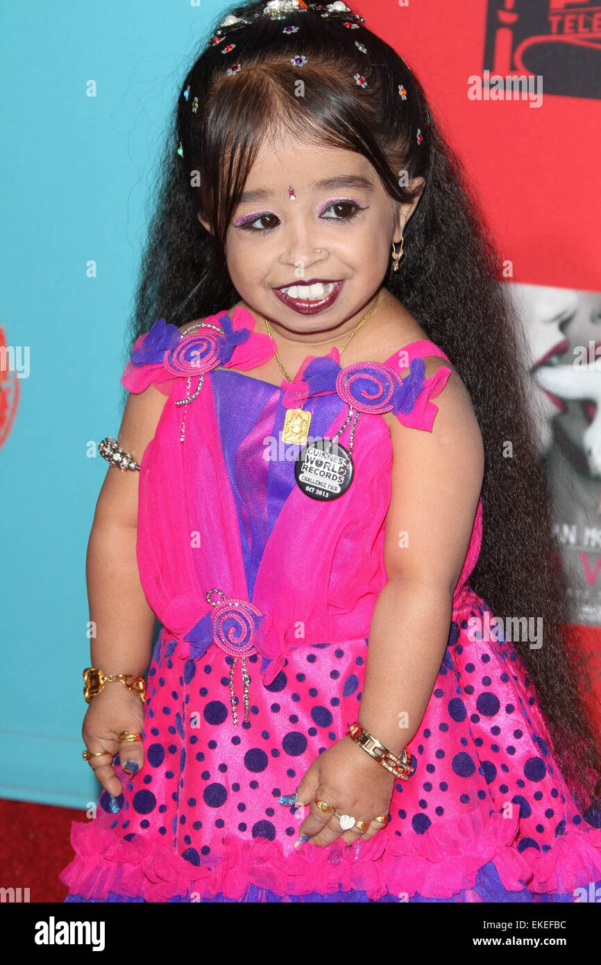 Premiere Screening von FX "American Horror Story: Freak-Show" in TCL Chinese Theatre - Ankünfte Featuring: Jyoti Amge wo: Los Angeles, California, Vereinigte Staaten von Amerika bei: 5. Oktober 2014 Stockfoto