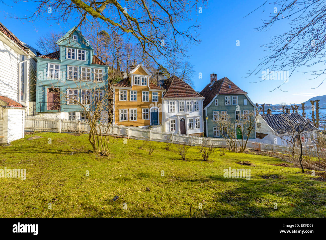 Dieses Museum bietet einen seltenen Blick auf Kleinstadt-Leben im 18. und 19. Jahrhundert mit verschiedenen antiken Wohnungen und Geschäfte, ein Stockfoto