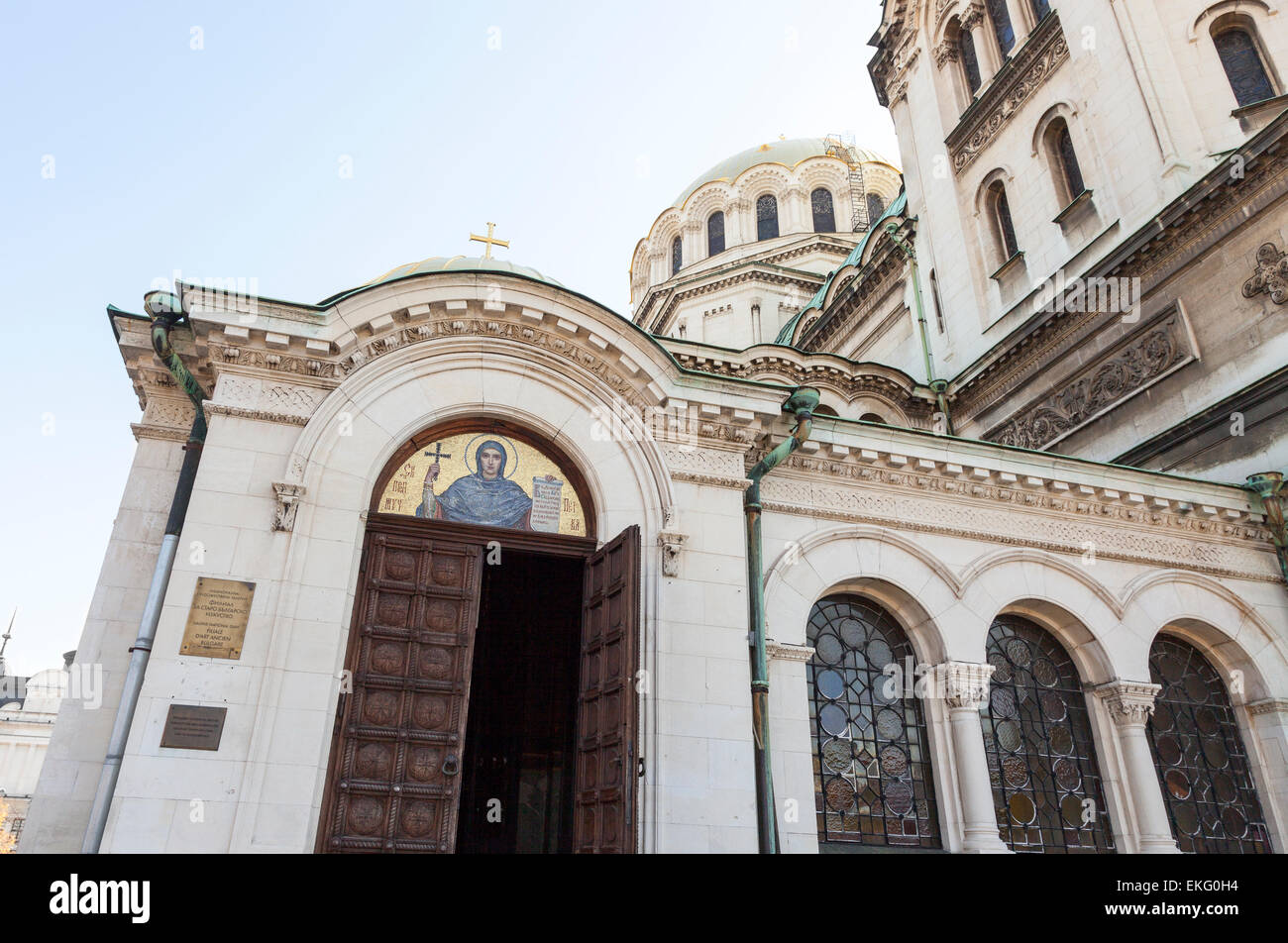 St. Alexander Newski Stockfoto