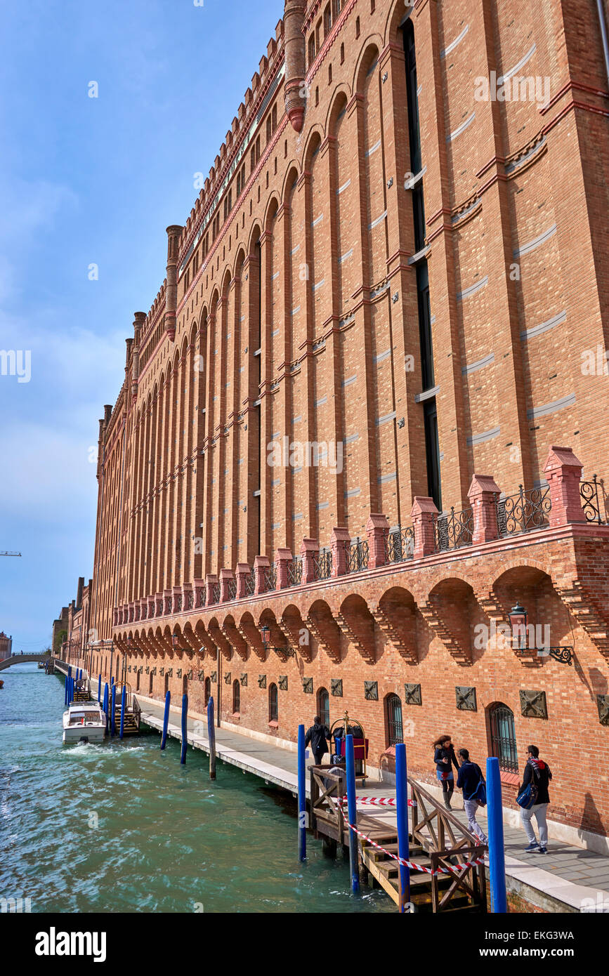 Das Hilton Molino Stucky Venice befindet sich auf der Insel Giudecca Italien Stockfoto