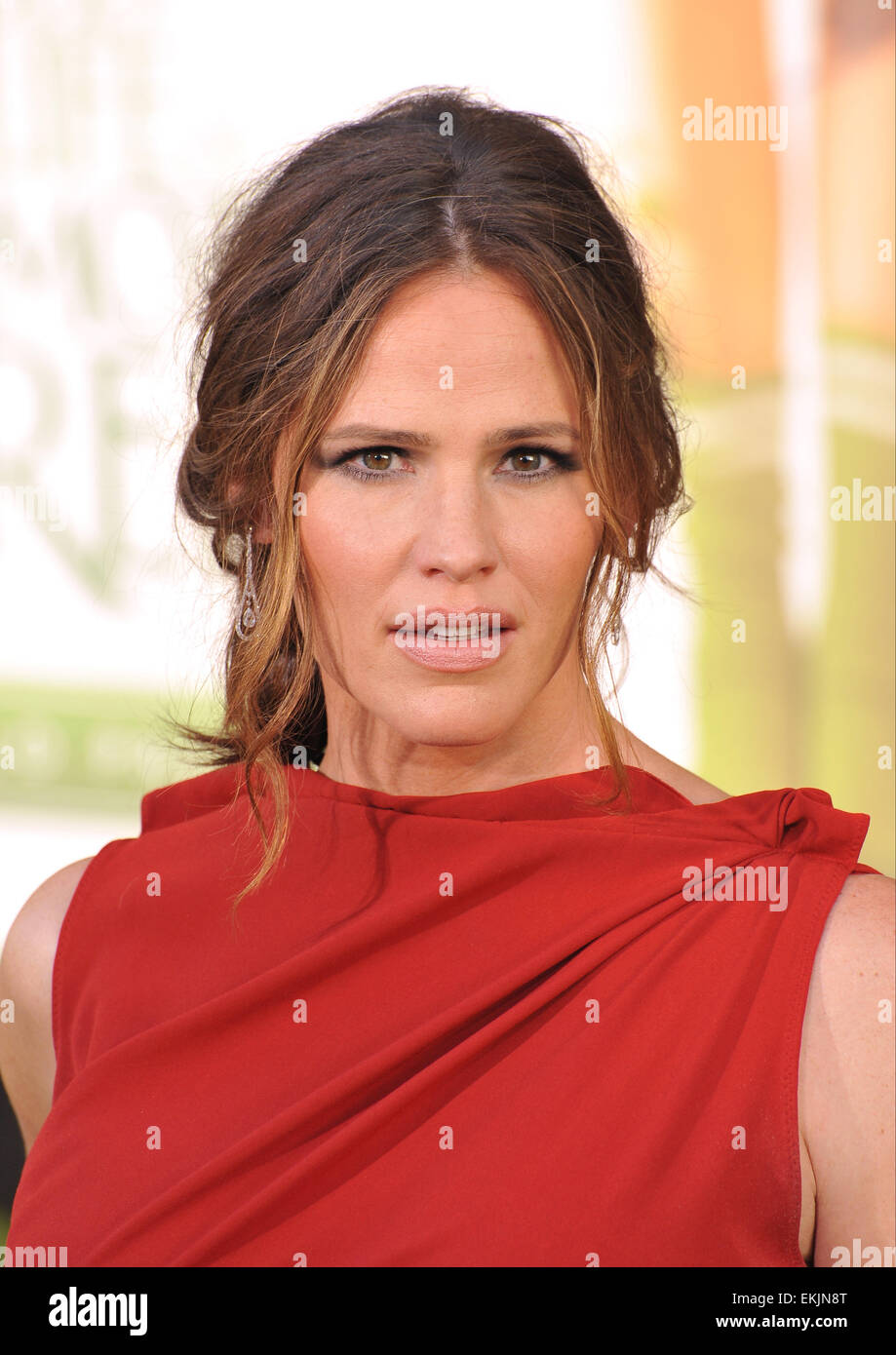 LOS ANGELES, CA - 7. August 2012: Jennifer Garner bei der Weltpremiere