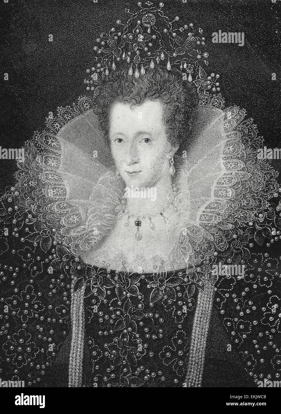 Königin Elisabeth i. von England Stockfoto