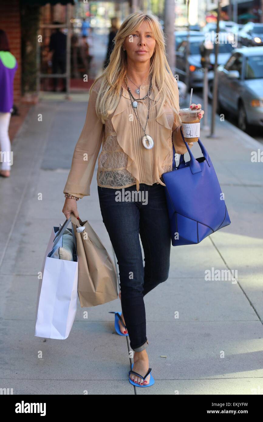 Brittny Gastineau und Mutter, Lisa Gastineau erhalten eine Maniküre und