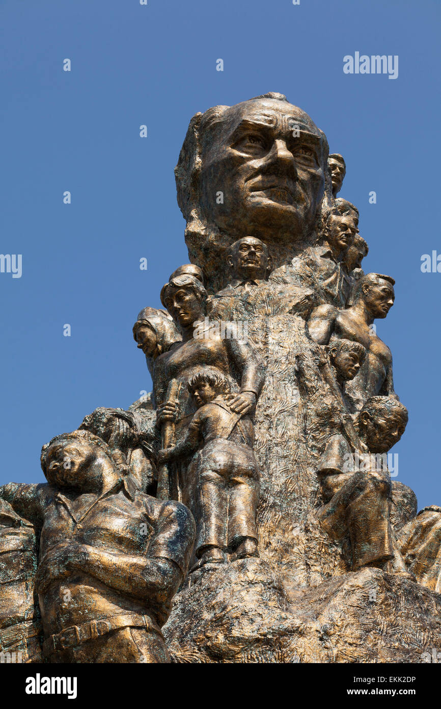 Denkmal des Bürgerkriegs, Famagusta Stockfoto