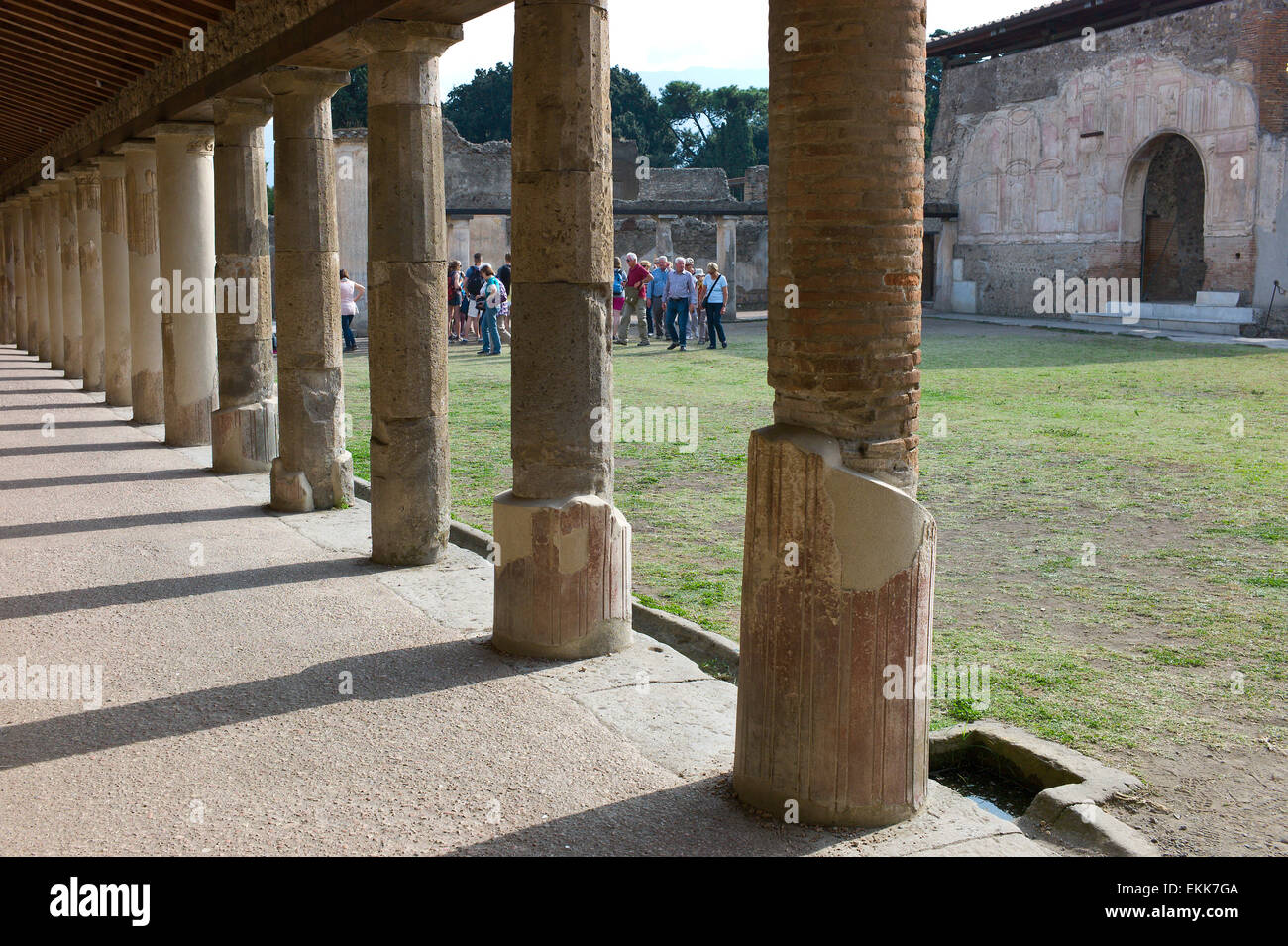 Pompeii Near Naples Italy Stockfotos & Pompeii Near Naples ...