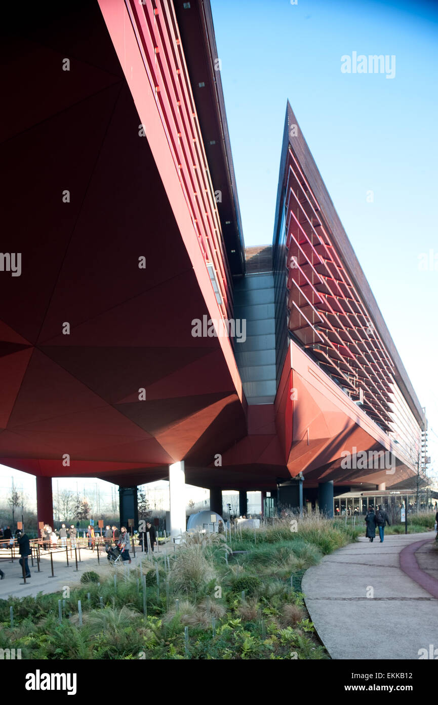 Frankreich, Paris, Musée du Quai Branly von Jean Nouvel entworfen Stockfoto