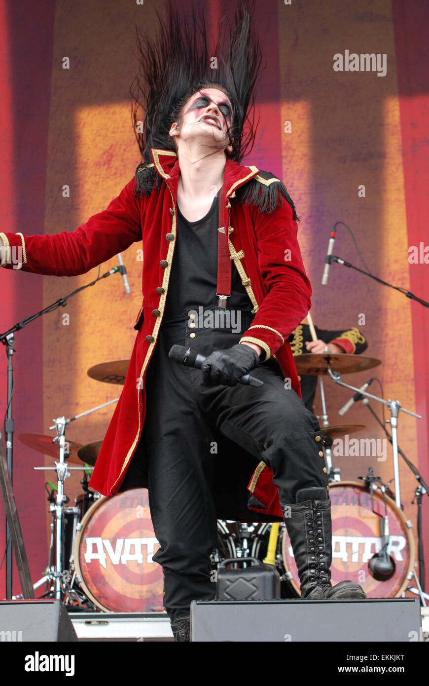 Louder Than Life Festival - Tag 2 - Performances - Avatar Mitwirkende: Avatar, Johannes Eckerström Where: Louisville, Kentucky, Vereinigte Staaten, wann: 6. Oktober 2014 Stockfoto