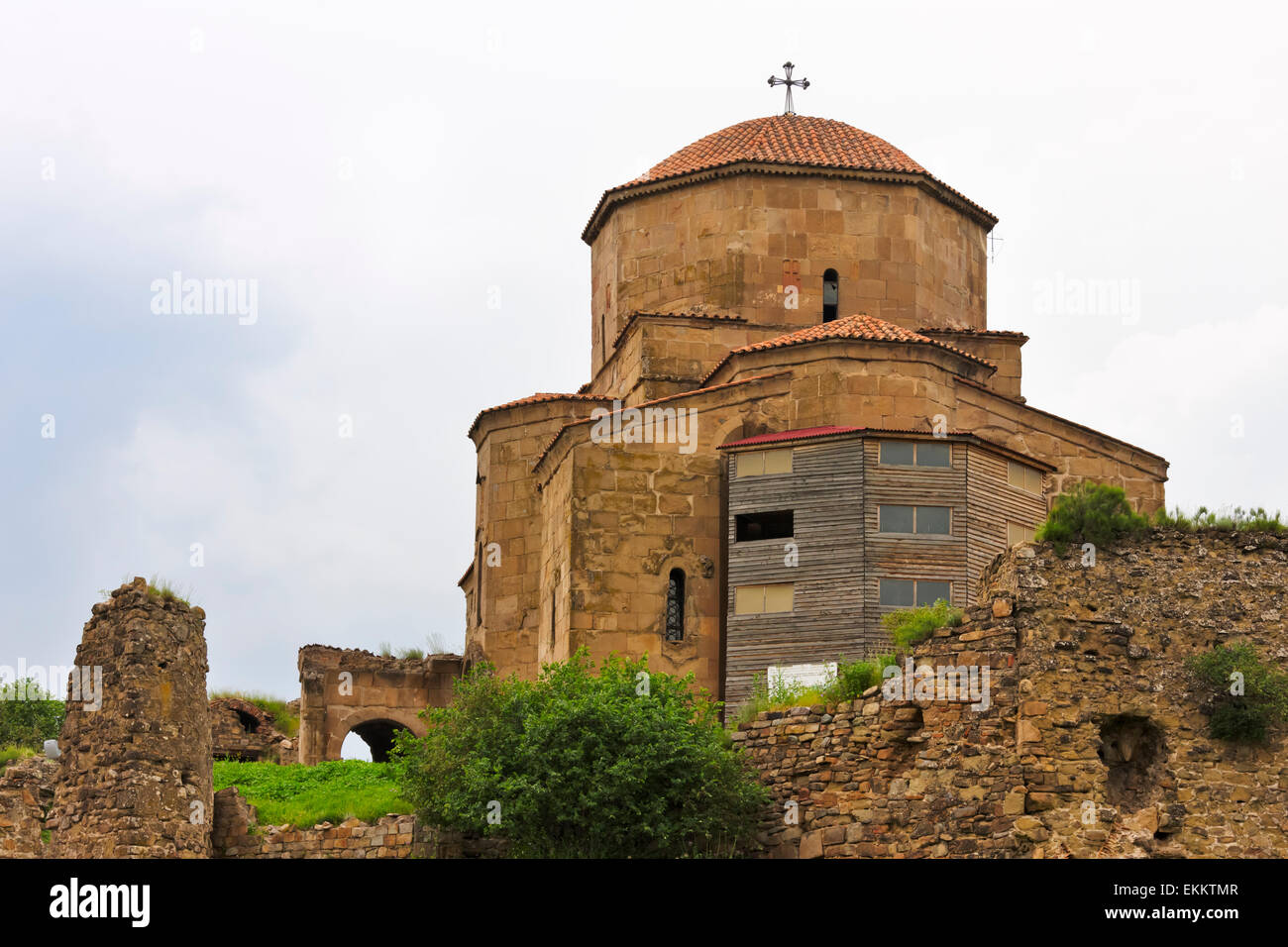 Dschwari Kloster, historische Denkmäler von Mzcheta, UNESCO-Weltkulturerbe, Georgien Stockfoto