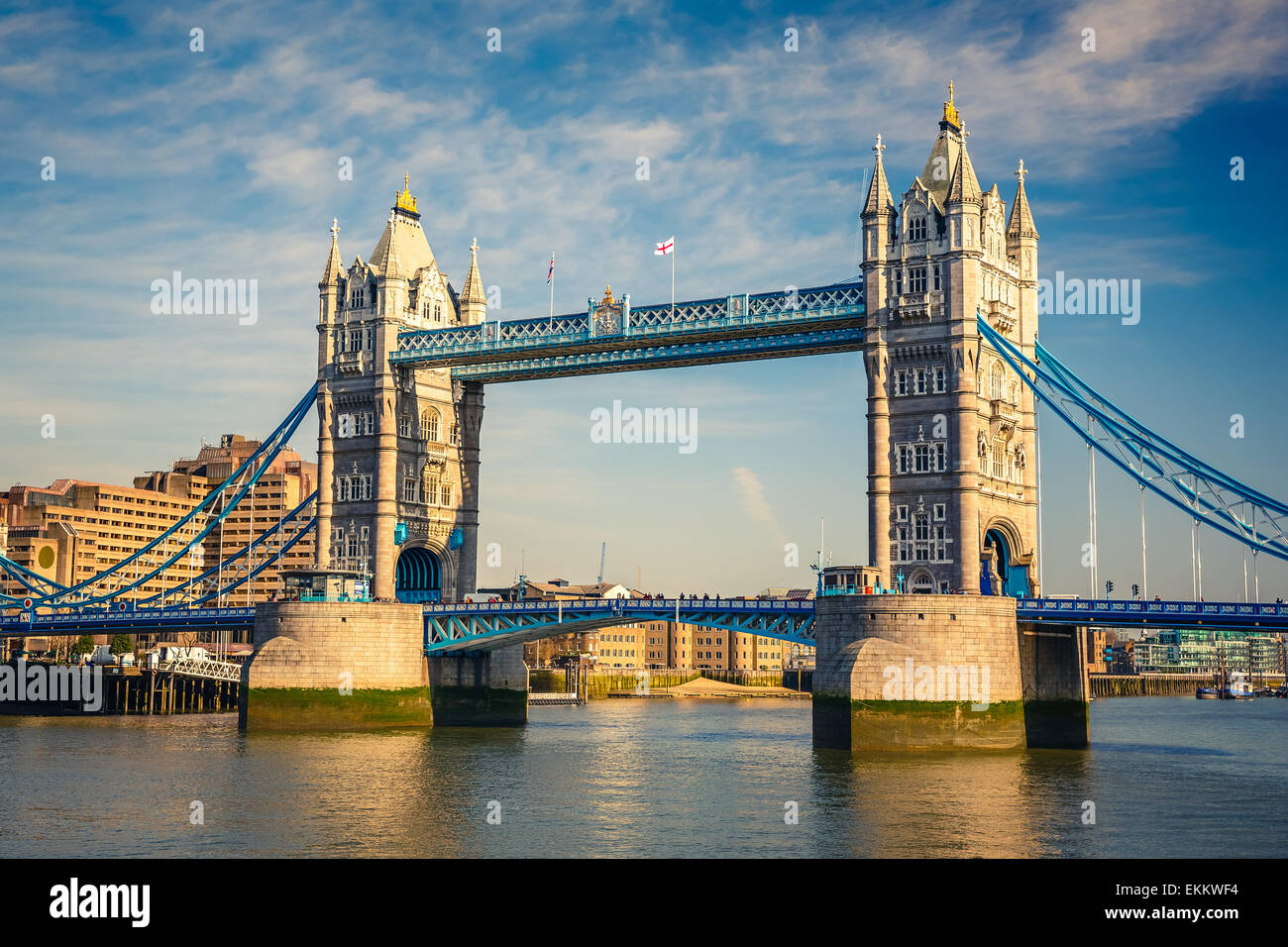 Tower Bridge in London Stockfoto
