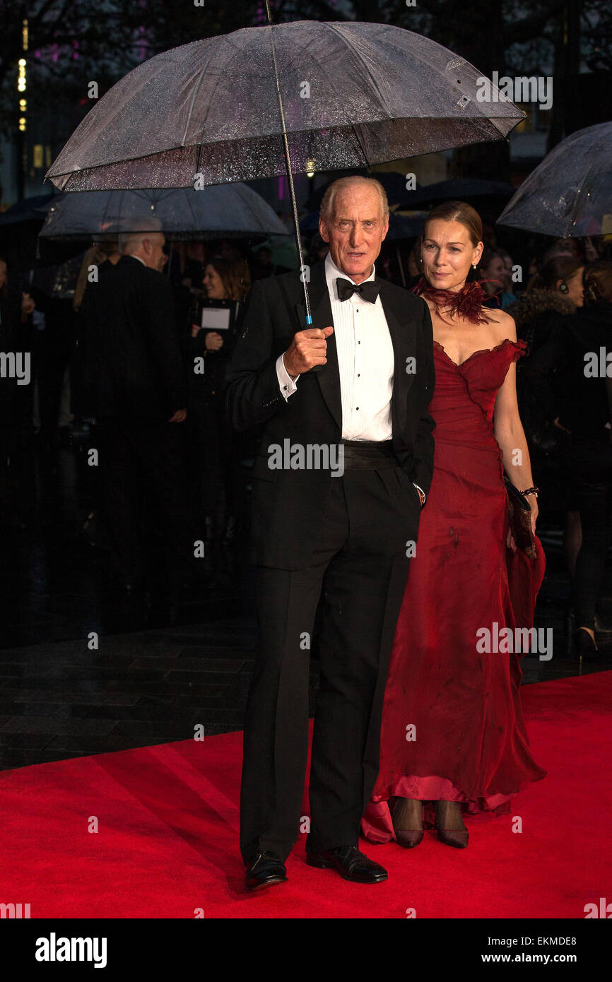 Die Nachahmung Spiel, Opening Night Gala-europäische Premiere statt im Odeon Leicester Square-Ankünfte Featuring: Charles Dance wo: London, Vereinigtes Königreich bei: 8. Oktober 2014 Stockfoto