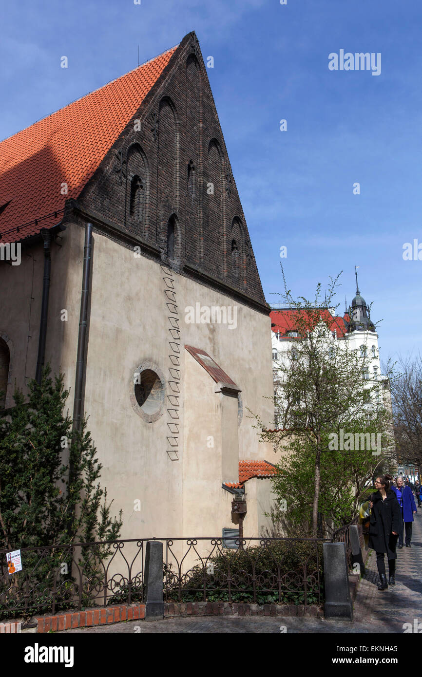 Altneusynagoge Prager Synagoge Tschechische Republik Stockfoto