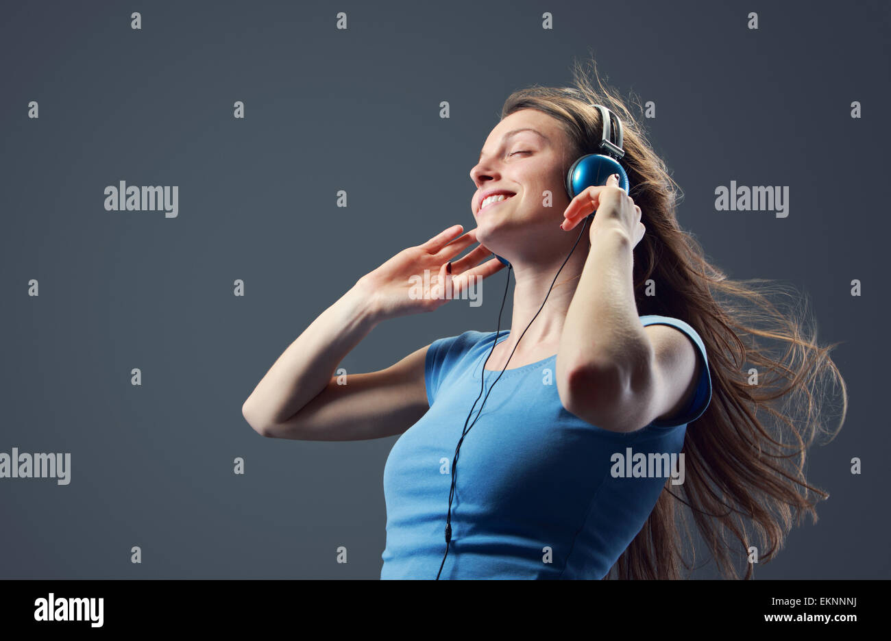 Musik genießen Stockfoto