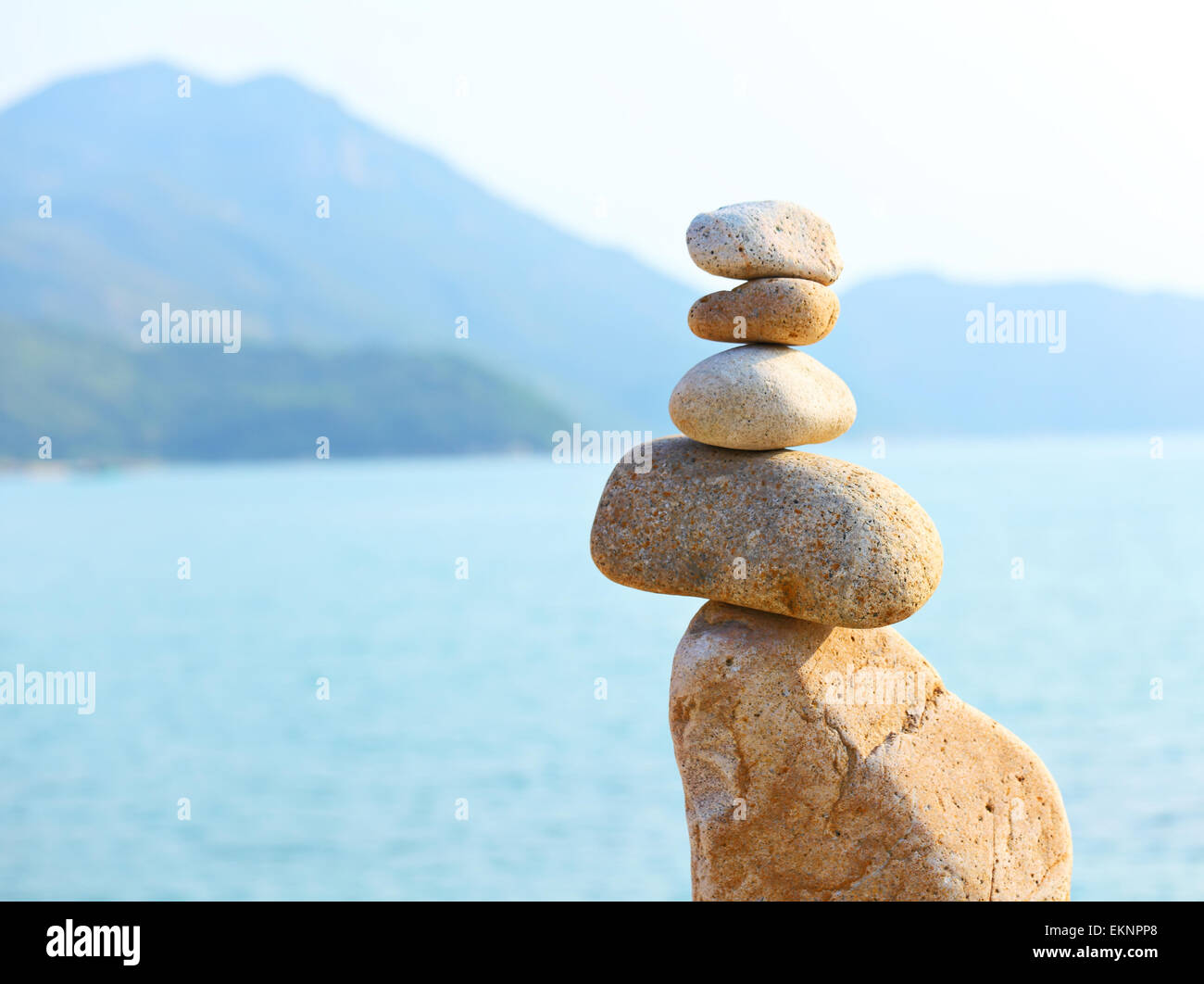 Balance-Felsen Stockfoto