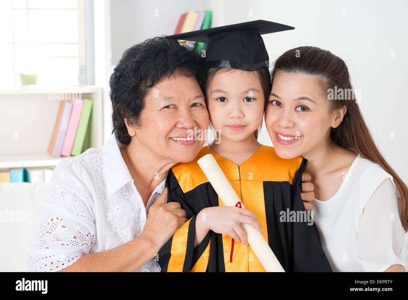 Kindergarten-Absolvent Stockfoto