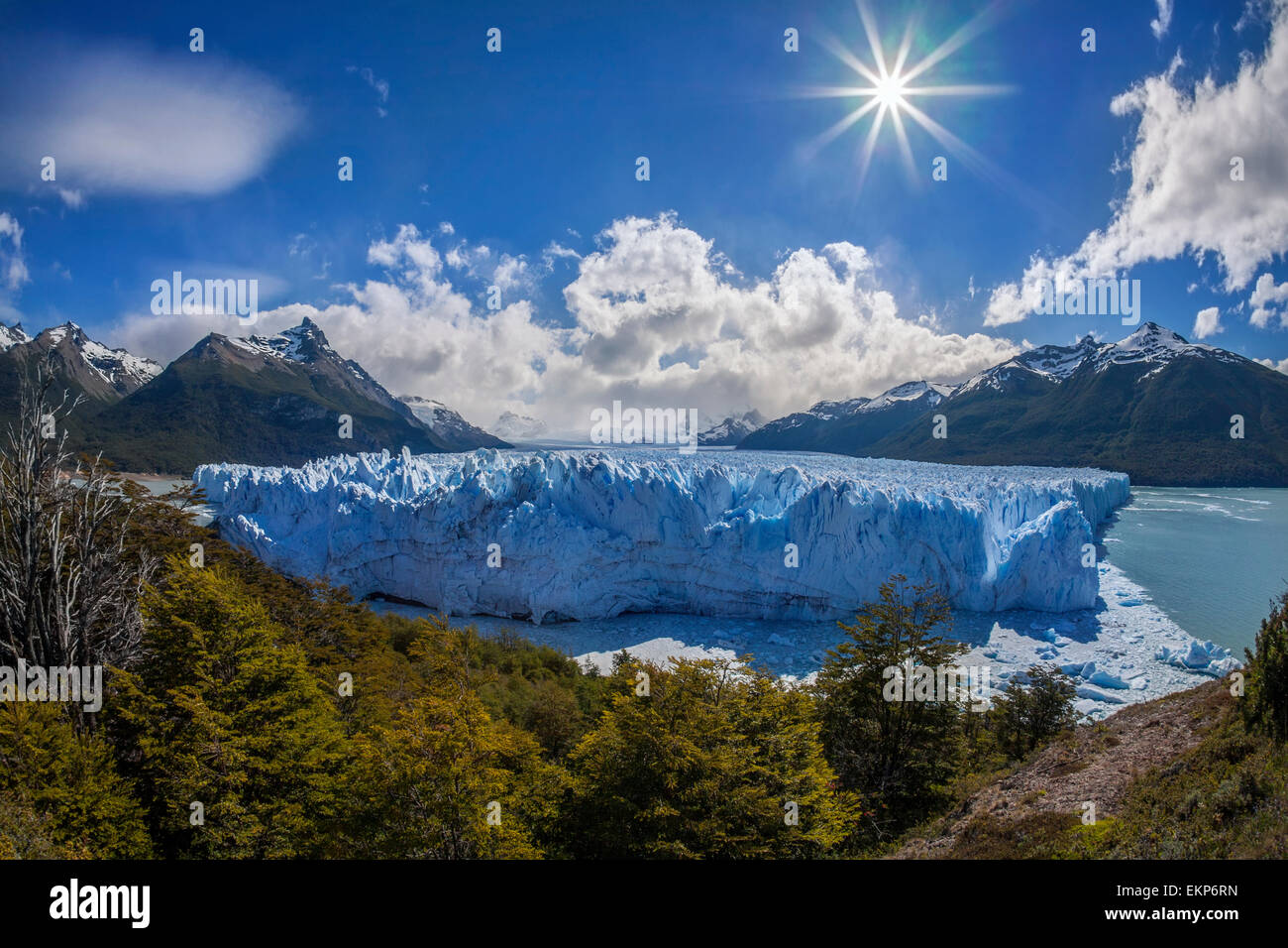 Der Perito Moreno Gletscher - Argentinien Stockfoto