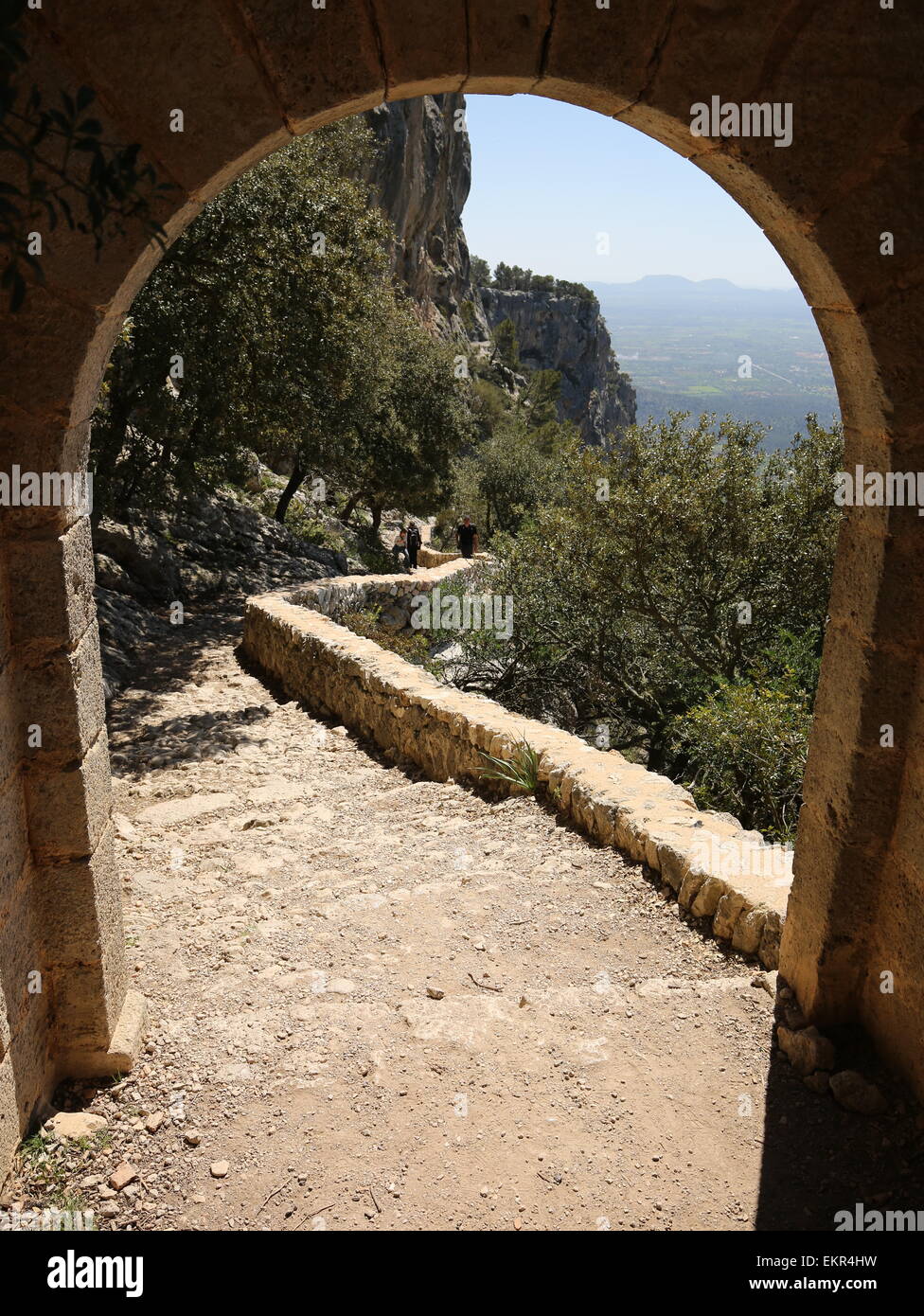 Castell Alaro mallorca Stockfoto