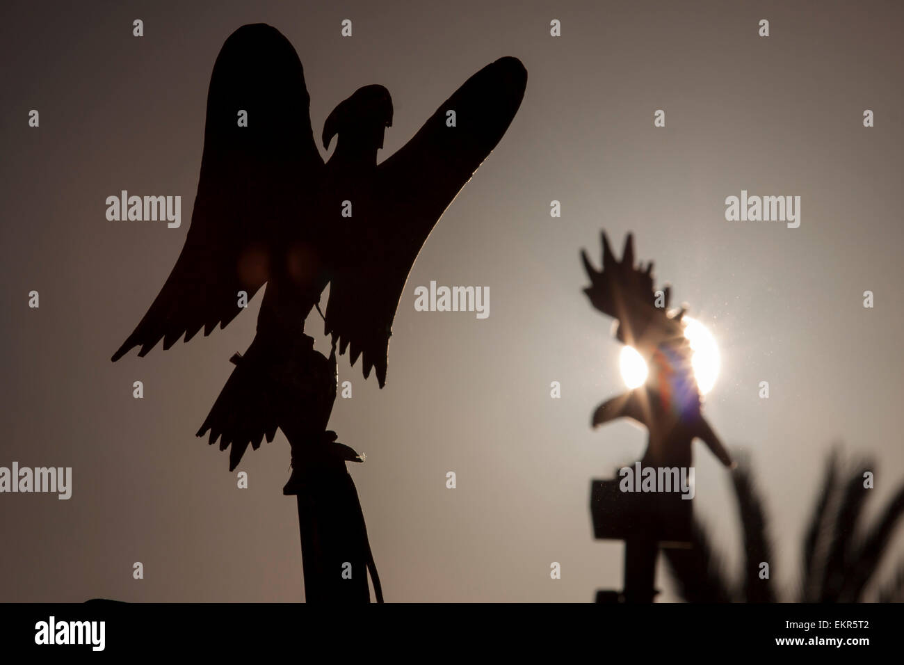 Karthager und Römer Festival. Römer-Adler Stockfoto