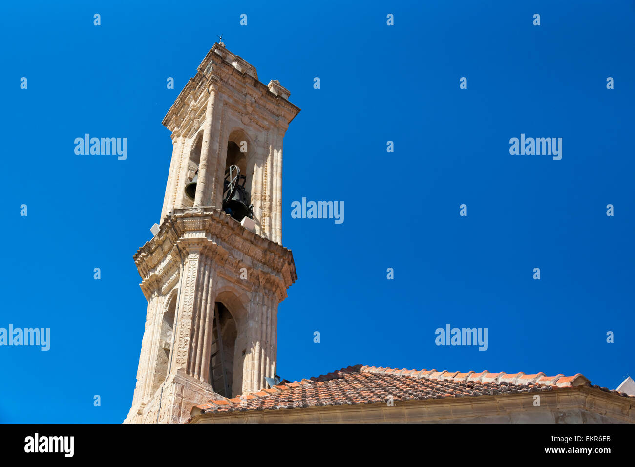 Kloster Heiligkreuz, Omodos, Republik Zypern Stockfoto