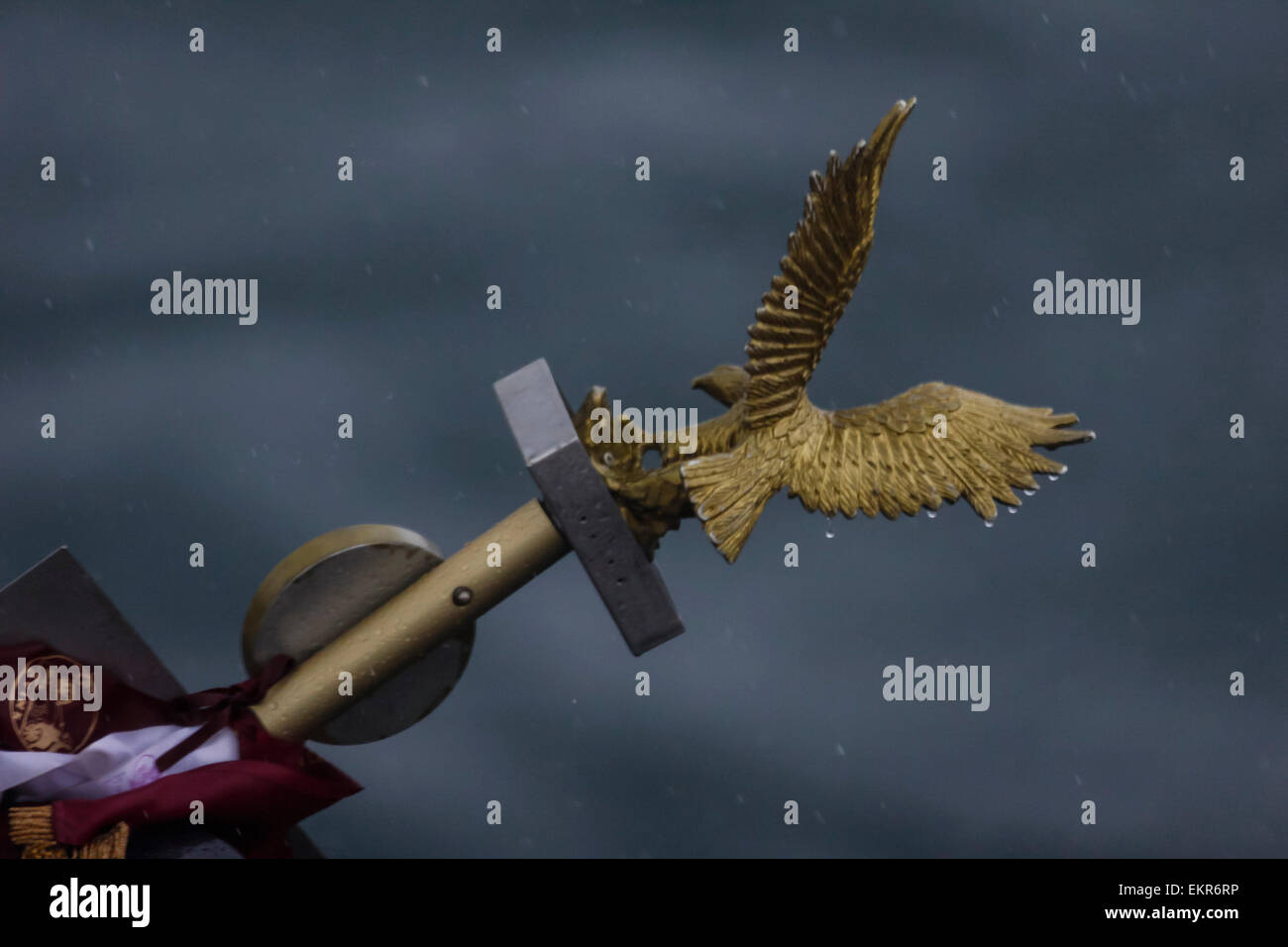 Karthager und Römer Festival. Römischen Adler. Stockfoto