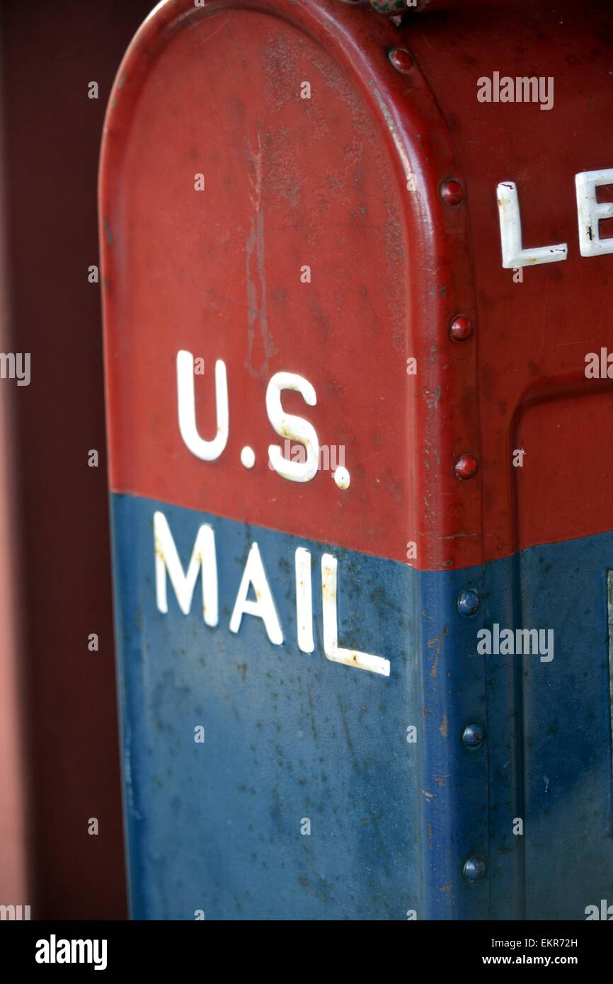 Vereinigten Staaten öffentliche Postfach Stockfoto