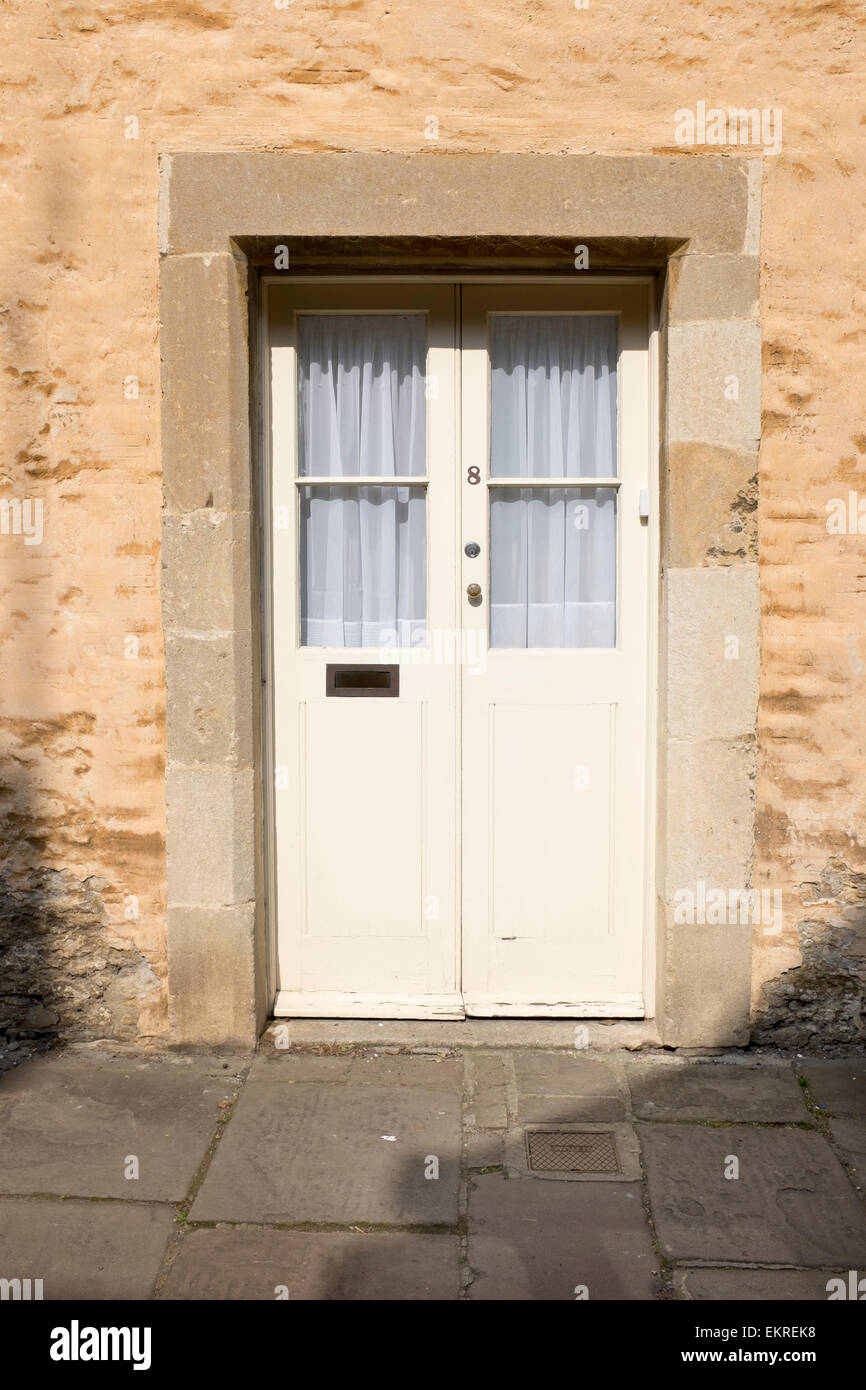 Haus Tür Hautpstraße Corsham Stockfoto