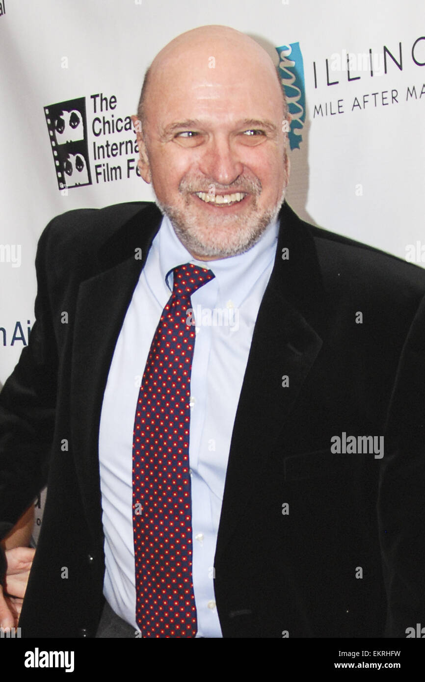 Der 50. Chicago International Film Festival Opening Night roten Teppich Zeremonie für den Film "Fräulein Julie" Harris Theater am 9. Oktober 2014 Featuring: Andrew Davis wo: Chicago, Illinois, USA bei: 9. Oktober 2014 Stockfoto