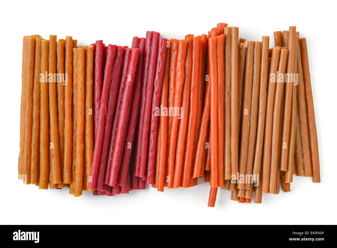 Hund behandelt Stockfoto