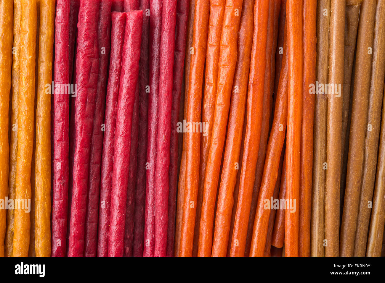Hund behandelt Stockfoto
