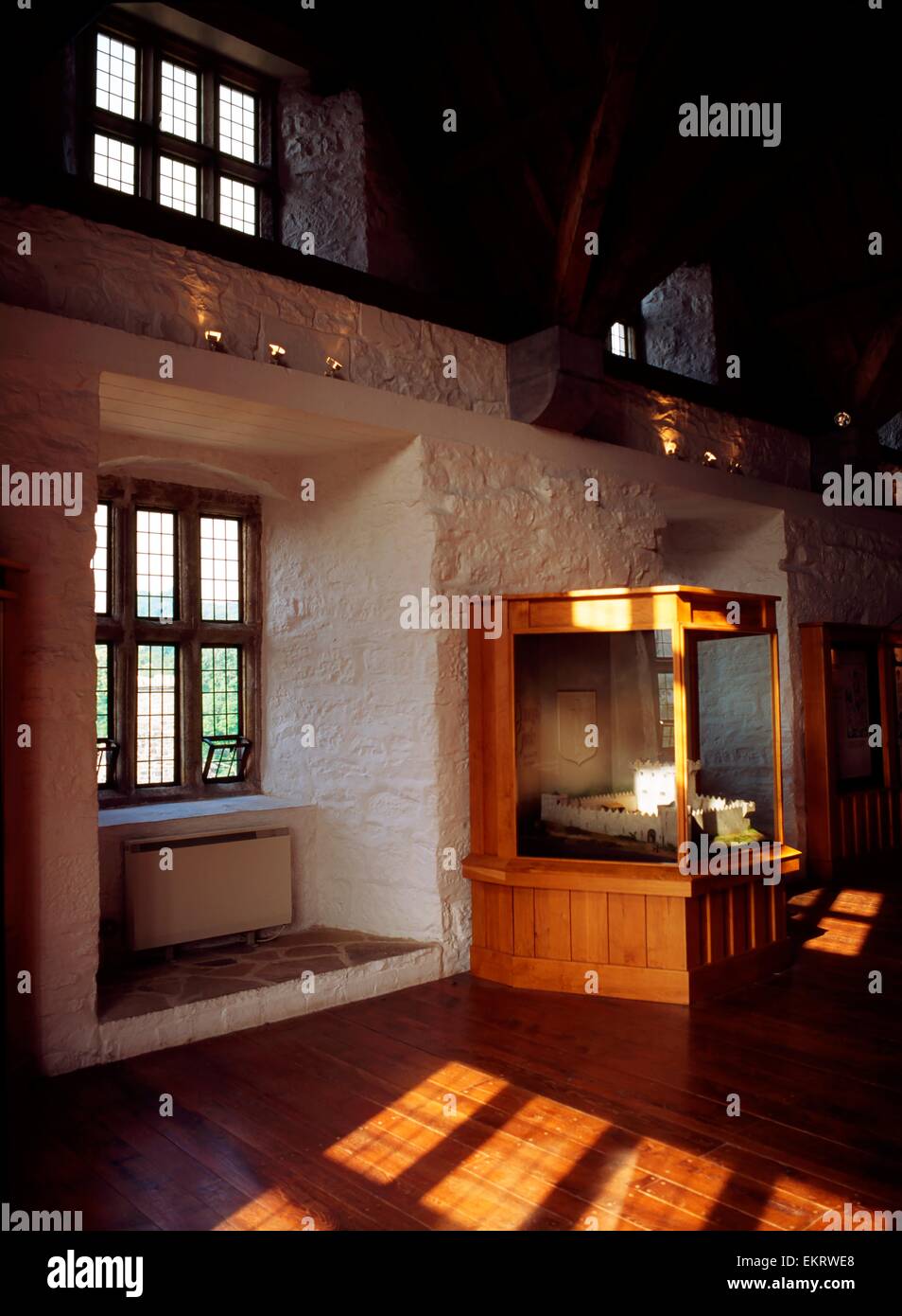Donegal, Co. Donegal, Irland, Obergeschoss innere Donegal Castle Stockfoto