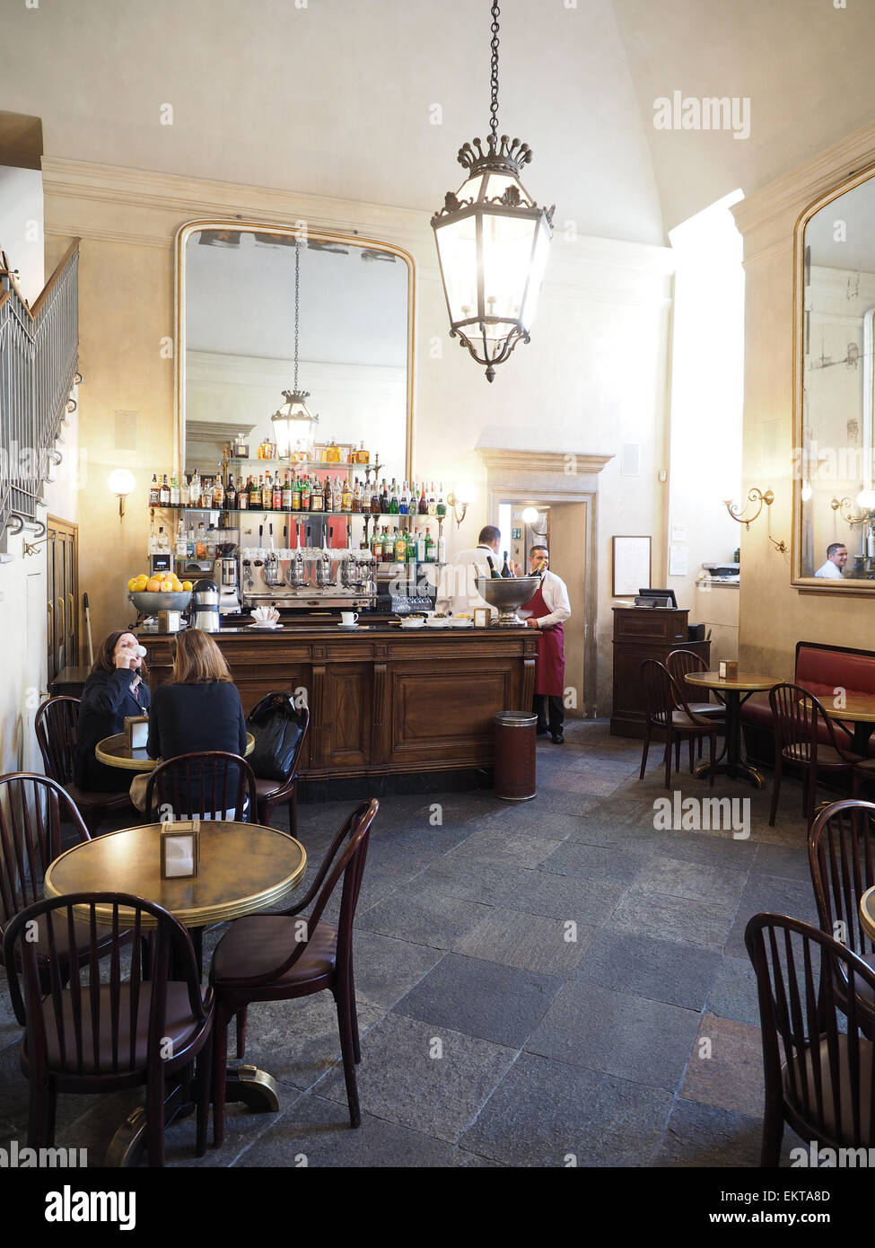 Palazzo Reale Museum Café, Mailand, Lombardei, Italien, Europa Stockfoto