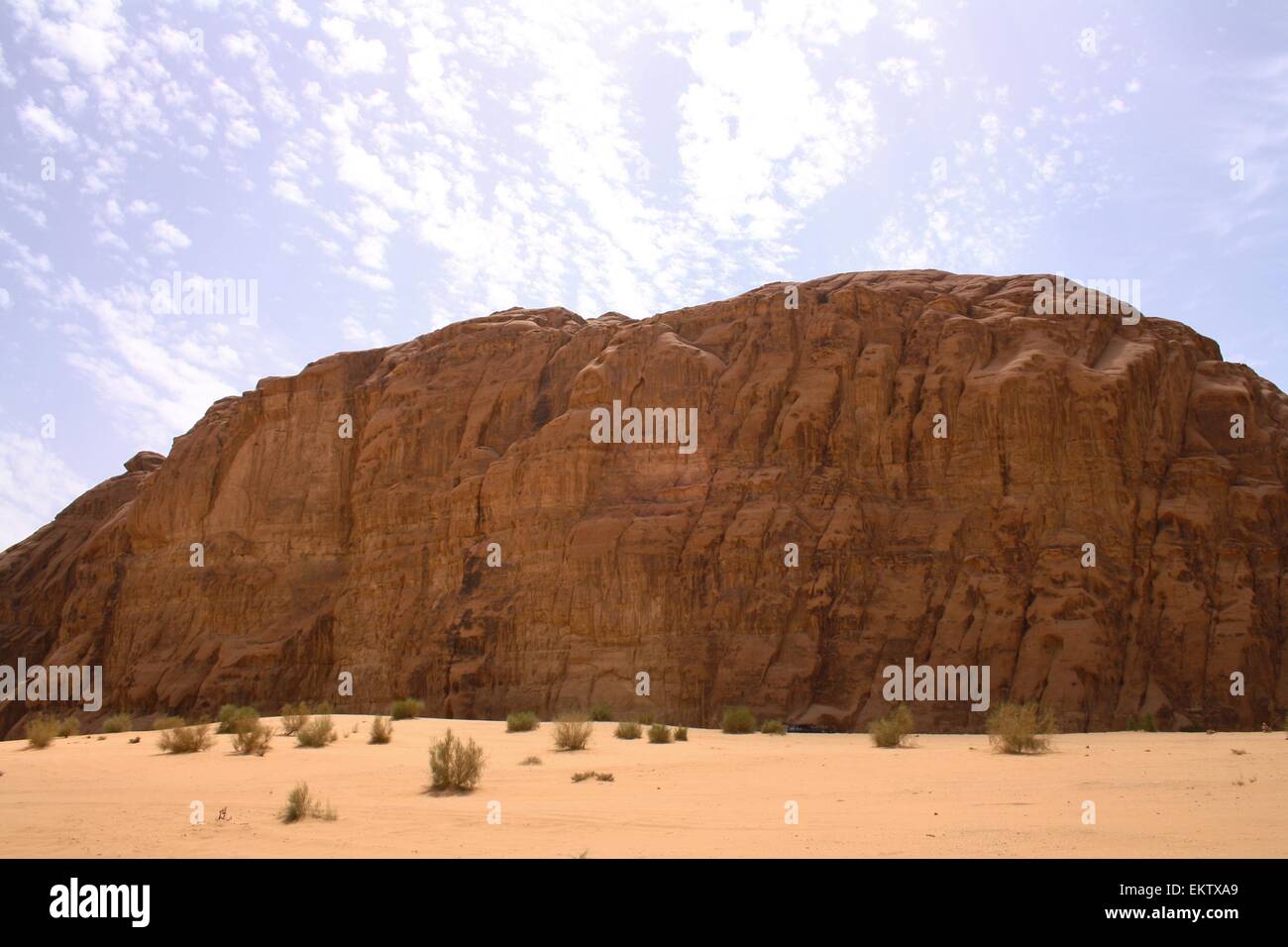 Wadi Rum Wüste Jordanien Stockfoto