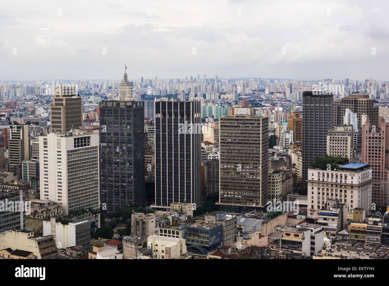 Stadtansicht von Sao Paulo, Brasilien. Stockfoto