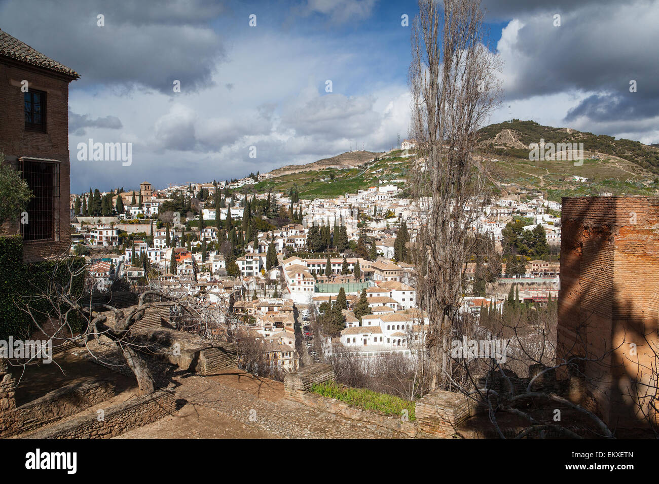 Landschaft in Grenada im winter Stockfoto